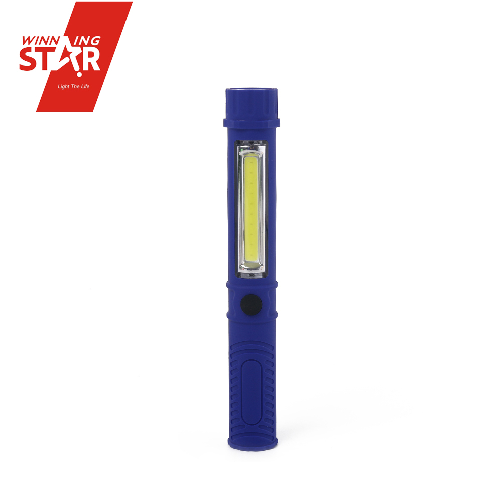 DT600-4964-WSJ 2 brightness dimming COB+1 light 3 AAA battery led flashlight torch.jpg